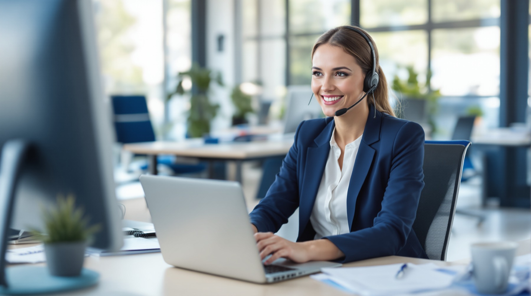 All Health Staffing recruiter providing personal support to a clinician